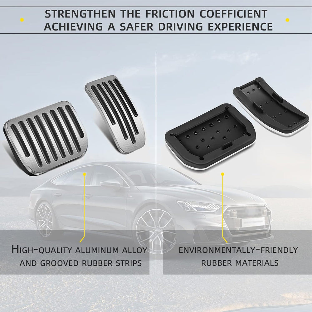 TESLA 2025 Model Y Juniper and Model 3 Anti Slip Rail Accelerator and Break Pedals