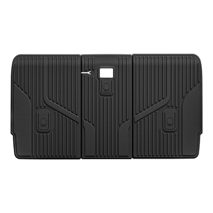 3W TESLA 2025-2026 MODEL Y Juniper All-Weather Double Layer Injected Molded TPE Odorless Cargo Liners Floormats - 1 SET (9 PCS)