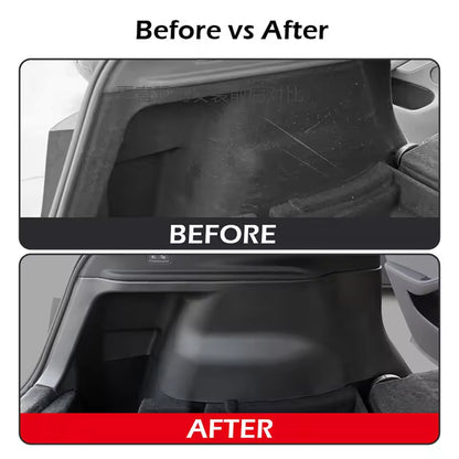 TESLA 2025 Model Y Juniper TPE Cargo Liners Rear Protective Panel on Both Side of the Trunk - 1 SET (2PCS)
