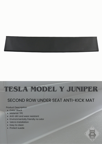 TESLA 2025 Model Y Juniper TPE Interior Upper and Under Guard Board / C-Pillar Guard /Front and Rear Threshold Strip/ Anti-Kick Mat and Scratch Plate / Under Seat Protector / Trunk Sill / Cargo Liners Mats - 9 SETS