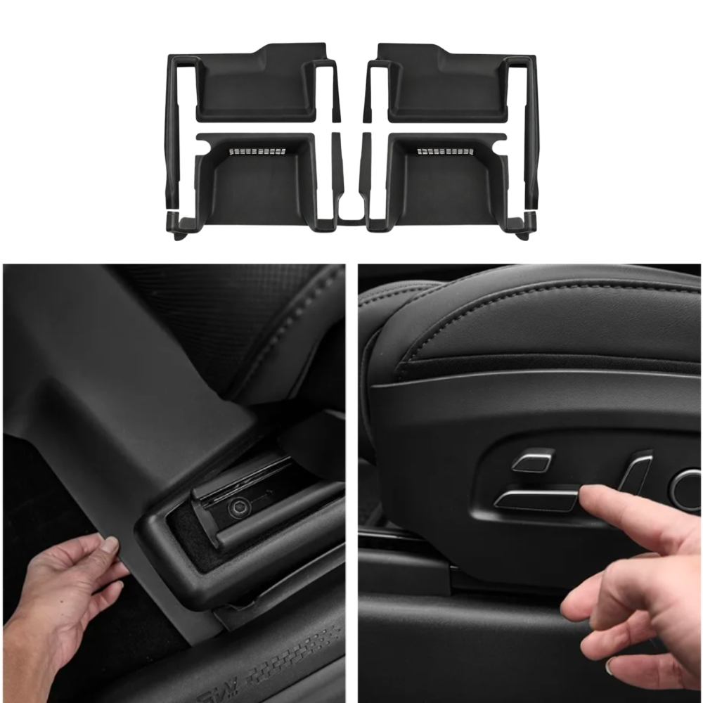 3W TESLA 2026 Model YL TPE Under Seat Corner Protection - 1 SET (4PCS)