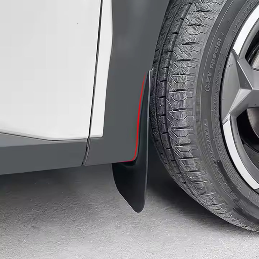BYD Seagull Front and Rear Scratch Resistant Mudguard 1 Set - BLACK