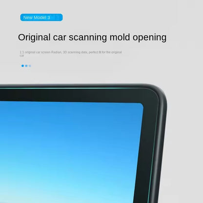 TESLA 2025 Model Y and Model 3 Automobile Navigator Touch Display 15.4 Inch Glass Screen Protector Film