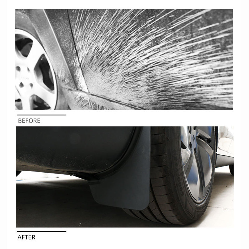 TESLA 2025 Model Y Juniper PP+TPE Front and Rear Fender Splash Guard - 1SET(4PCS.)