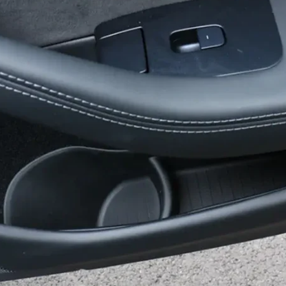 TESLA 2024-2026 Model 3 Highland TPE Under Side Door Storage Organizer - 1 SET (4PCS)