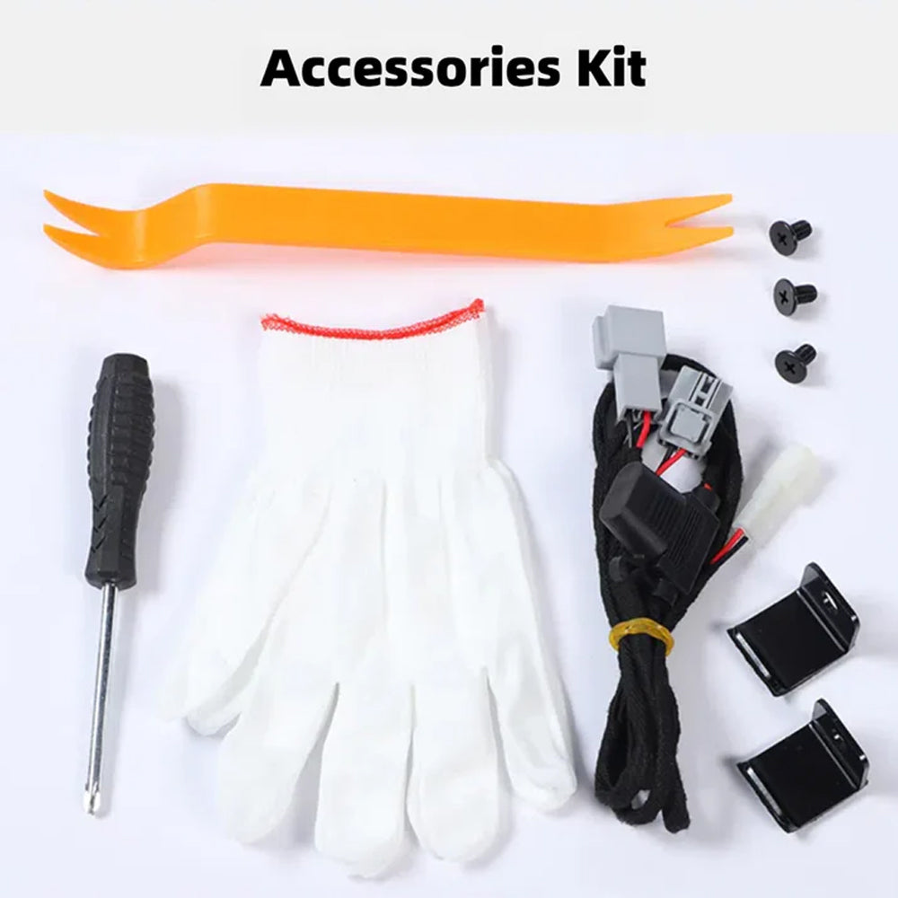 TESLA 2025 Model Y Juniper Push button + Voice Command Electric Retractable Roof Sunshade