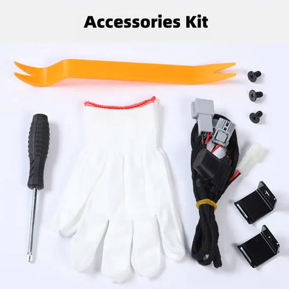 TESLA 2025 Model Y Juniper Push button + Voice Command Electric Retractable Roof Sunshade