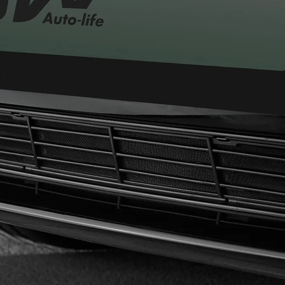 3W TESLA 2026 Model 3 ABS Detachable Anti-Insect Mesh Grille Guard Glossy Black