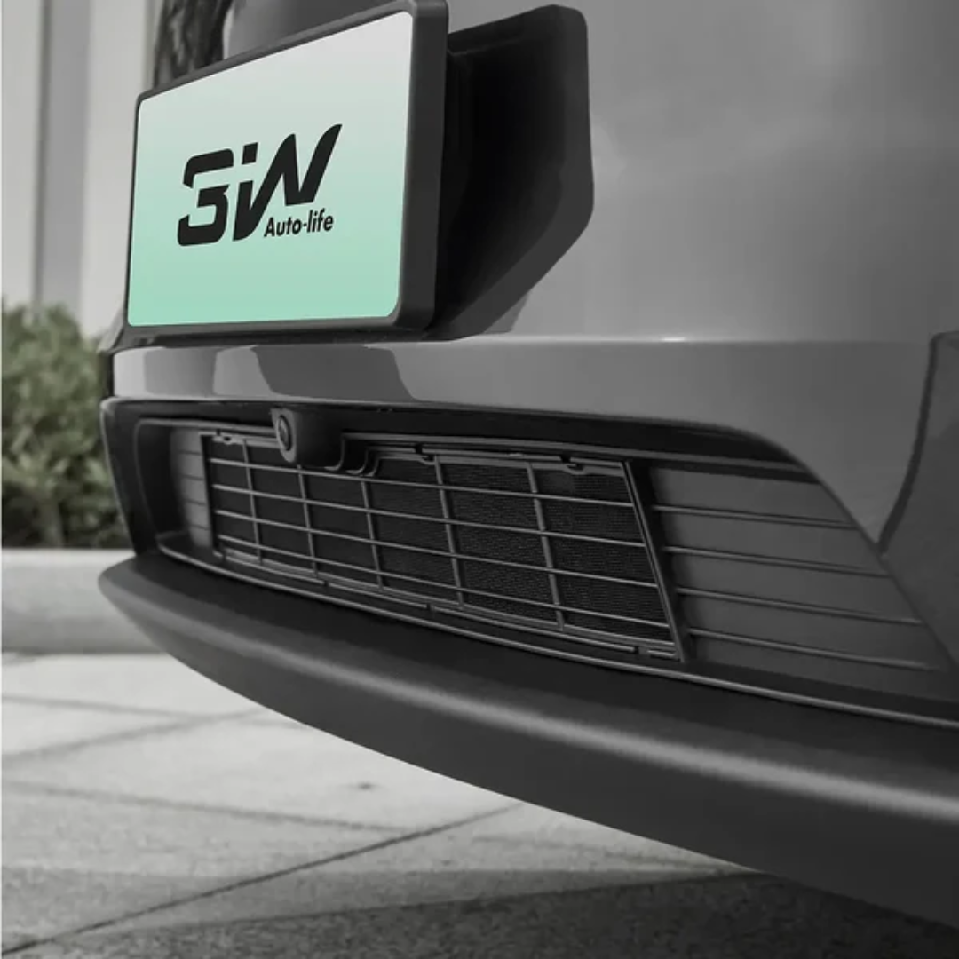 3W TESLA 2025/2026 Model Y Juniper & Model YL ABS Detachable Anti-Insect Mesh Grille Guard Matte Black