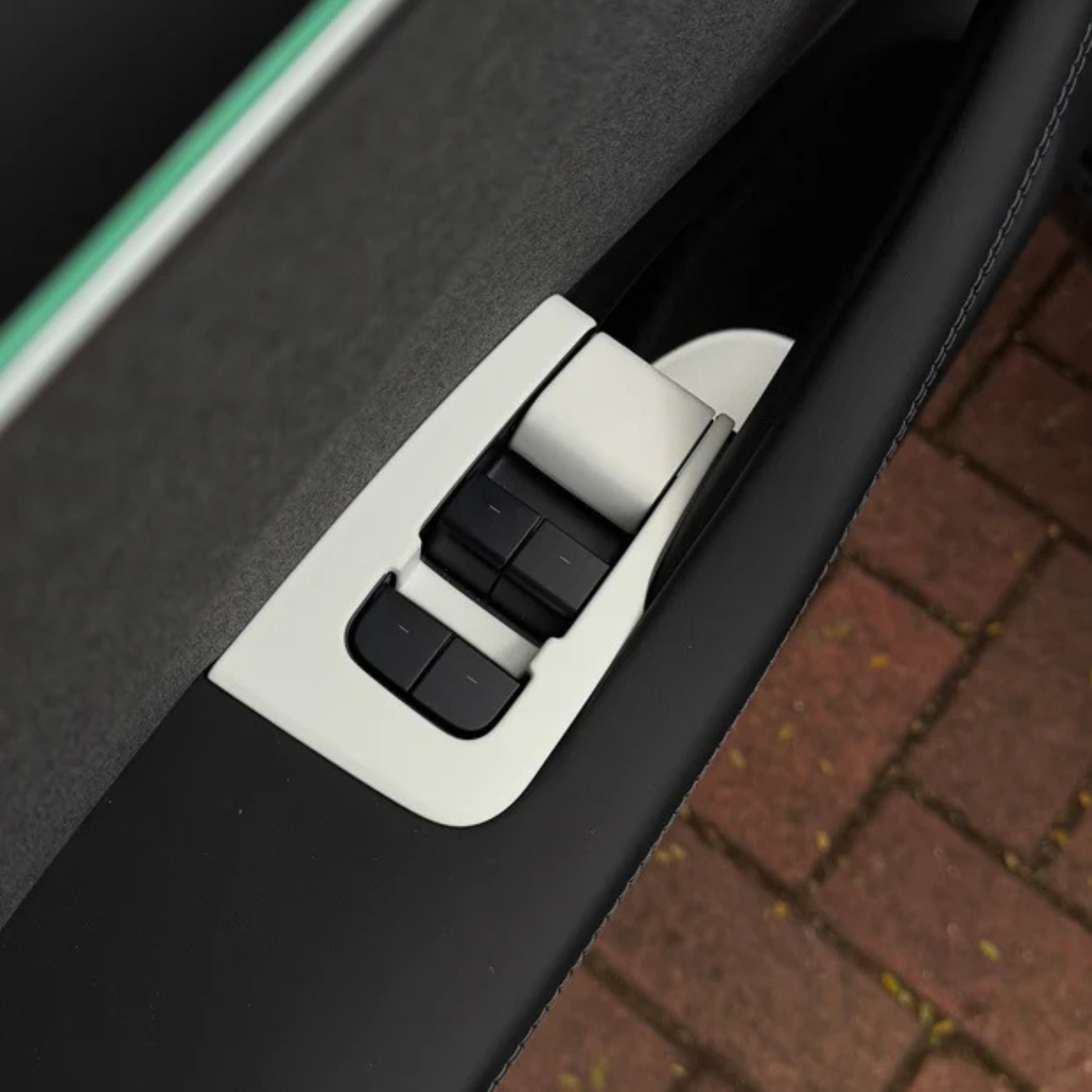 CIIYAA TESLA Model Y | Model 3| Model YL Interior Accessories ABS PureDeco Window Button Cover