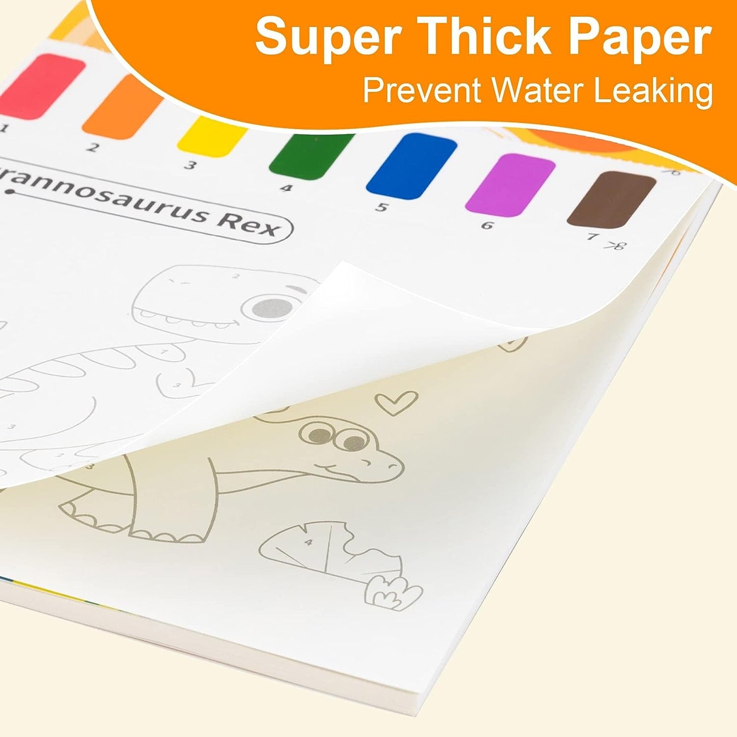 Y-Plus+ Paint with Water Pre-K to Kindergarten Coloring Book
