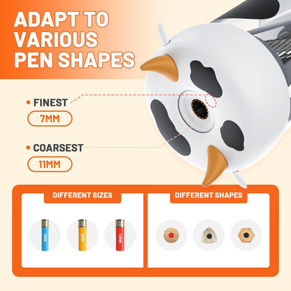 Y-Plus+ Peanut Cow Automatic Electric Pencil Sharpener