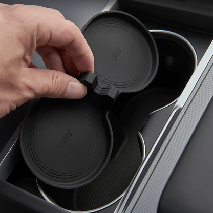 3W TESLA Model Y | Model YL | Model 3 Car Interior Silicone Waterproof Cup Pad