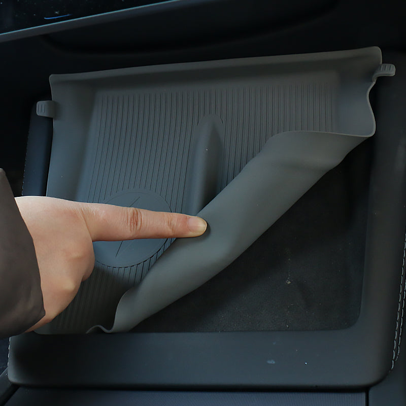 TESLA 2025 Model Y Juniper and Model 3 TPE Charging Silicone Mat - Grey