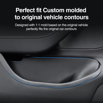 TESLA 2026 Model YL Front and Rear Side Door Storage with Emergency Handle Covers - 1 SET (4PCS)