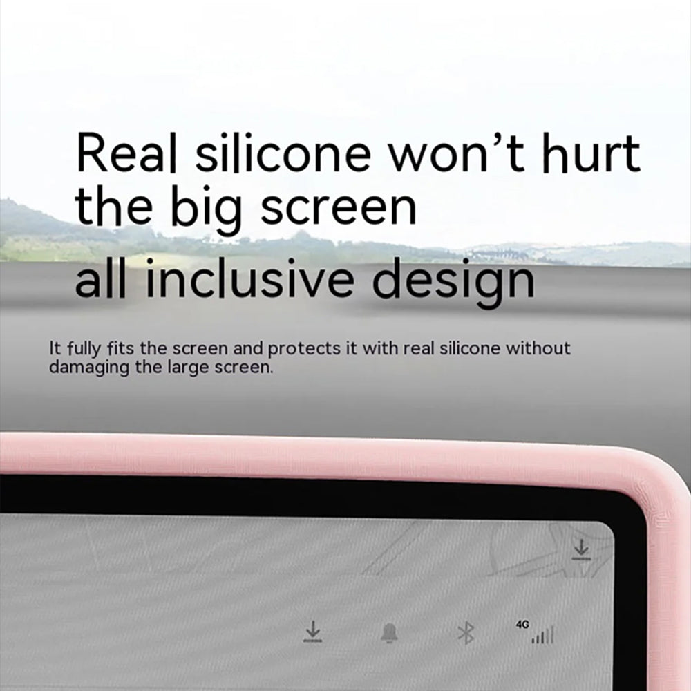 TESLA 2025 Model Y Juniper Silicone Navigation Screen Frame Edge Protector