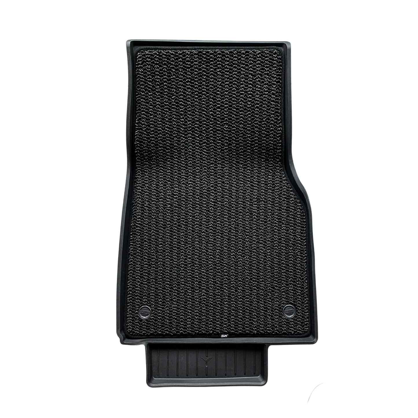 3W TESLA 2026 MODEL YL All-Weather Double Layer Injected Molded TPE Odorless Cargo Liners Floormats - 1 SET (9PCS)