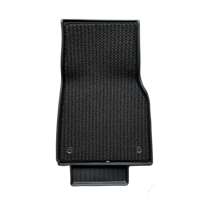 3W TESLA 2026 MODEL YL All-Weather Double Layer Injected Molded TPE Odorless Cargo Liners Floormats - 1 SET (9PCS)