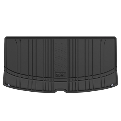 3W TESLA 2026 MODEL YL All-Weather Double Layer Injected Molded TPE Odorless Cargo Liners Floormats - 1 SET (11PCS)