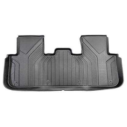 3W TESLA 2025-2026 MODEL Y Juniper All-Weather Double Layer Injected Molded TPE Odorless Cargo Liners Floormats - 1 SET (9 PCS)