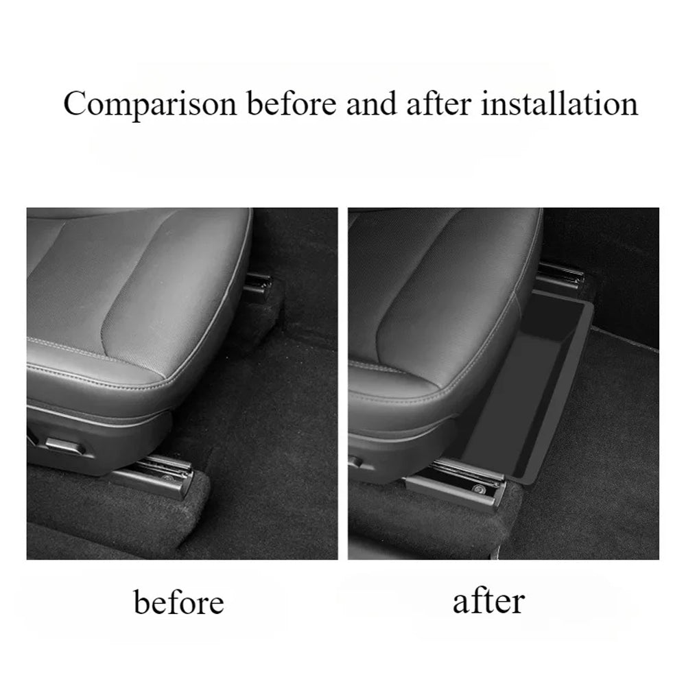 TESLA 2025 Model Y Juniper TPE Under Seat Storage Box
