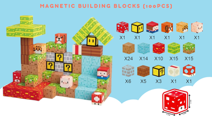 Magnetic Building Blocks Educational Puzzle Toy