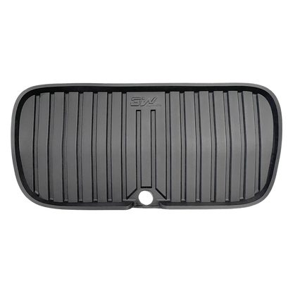 3W TESLA 2025-2026 MODEL Y Juniper All-Weather Double Layer Injected Molded TPE Odorless Cargo Liners Floormats - 1 SET (9 PCS)