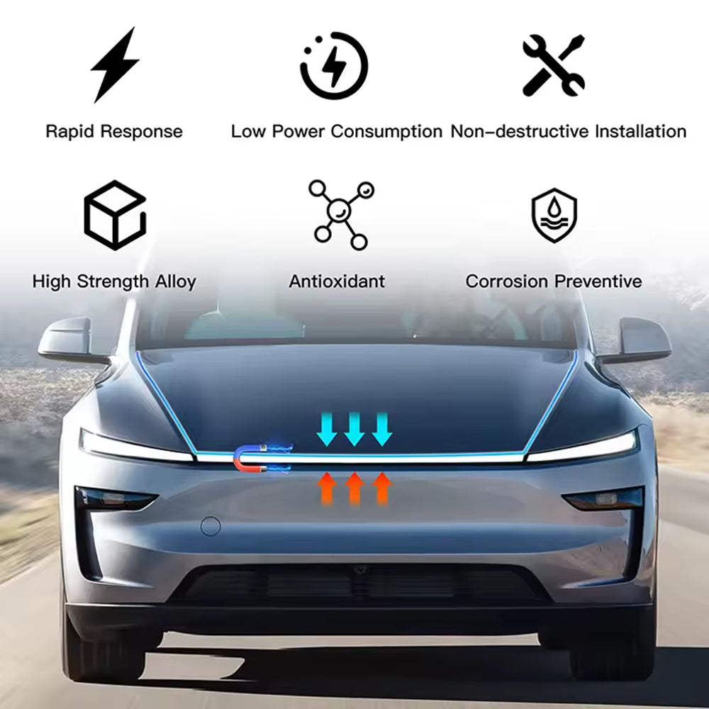 TESLA 2025 Model Y Juniper Front Trunk Electric Suction Power Frunk