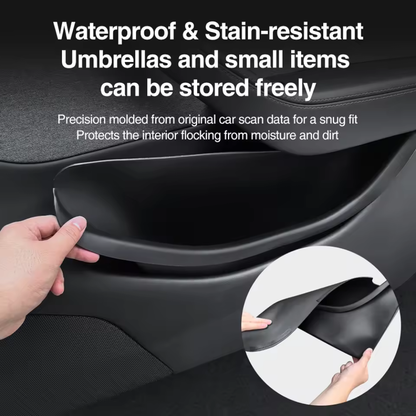 TESLA 2026 Model YL Front and Rear Side Door Storage with Emergency Handle Covers - 1 SET (4PCS)