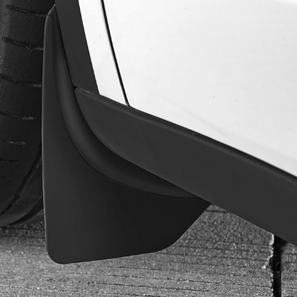 3W Tesla Model Model YL Soft TPE Front and Rear Fender Mud Flaps - 1 SET (4PCS)