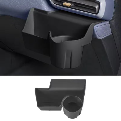 BYD Seagull Car Passenger Scratch Resistant Non-Slip Water Cup Organizer - Black
