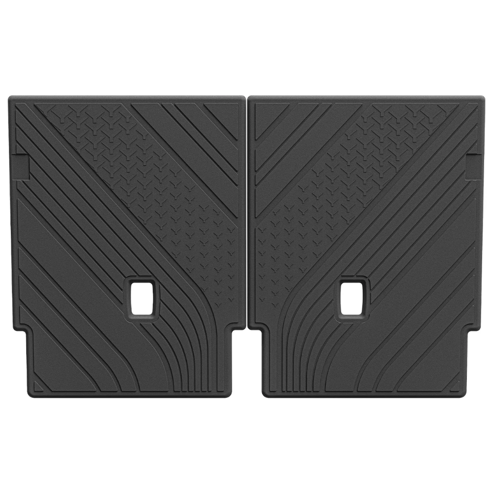 3W TESLA 2026 MODEL YL All-Weather Double Layer Injected Molded TPE Odorless Cargo Liners Floormats - 1 SET (11PCS)