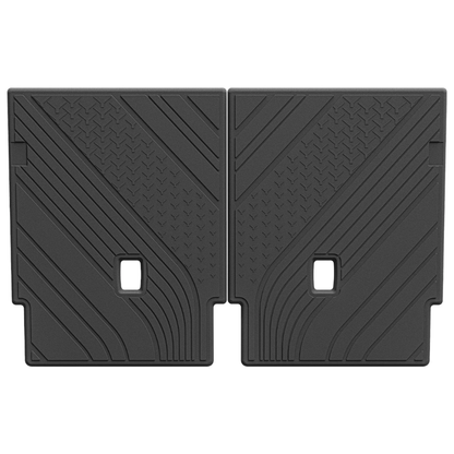 3W TESLA 2026 MODEL YL All-Weather Double Layer Injected Molded TPE Odorless Cargo Liners Floormats - 1 SET (11PCS)