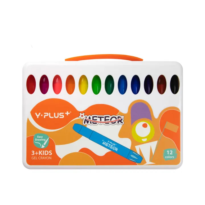 Y-Plus+ Meteor Crayons 12 Colors and 24 Colors