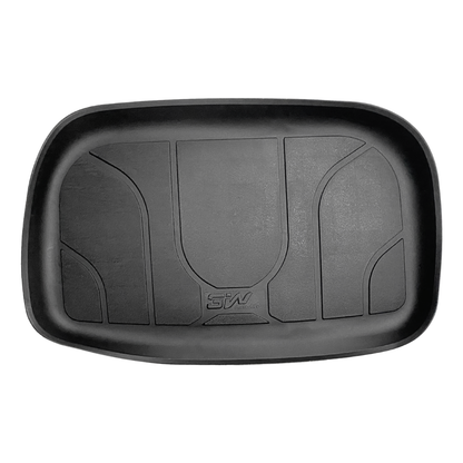 3W TESLA 2025-2026 MODEL Y Juniper All-Weather Double Layer Injected Molded TPE Odorless Cargo Liners Floormats - 1 SET (9 PCS)