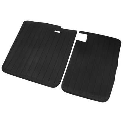 HALOBLK Tesla 2024-2026 Model 3 Highland Injected Molded Odorless Front/Rear Trunk Mat and Trunk Pad