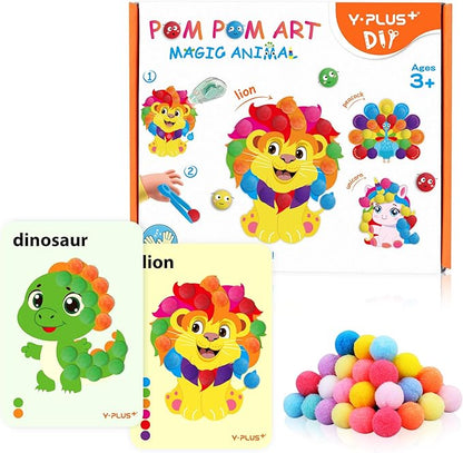 Y-Plus+ Pom Pom Art Delicious Food & Magic Animal