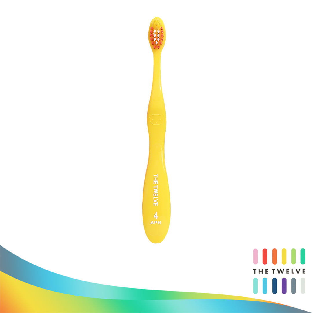 The Twelve Kids Toothbrush in Pastel Color 1 piece (Ages 3+)