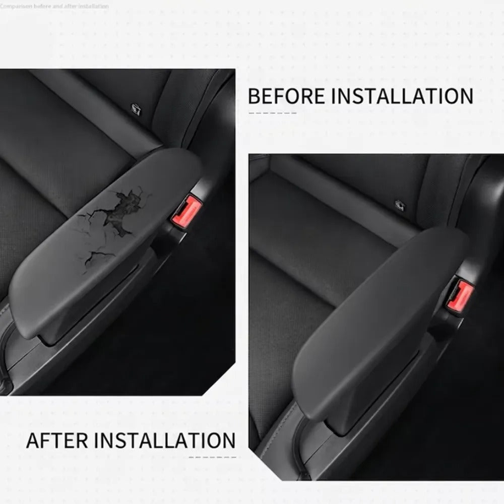 TESLA 2026 Model YL Non-Slip Second Row Armrest Silicone Cover Protector