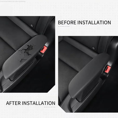 TESLA 2026 Model YL Non-Slip Second Row Armrest Silicone Cover Protector