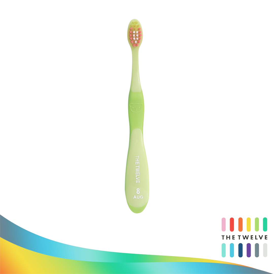 The Twelve Kids Toothbrush in Pastel Color 1 piece (Ages 3+)