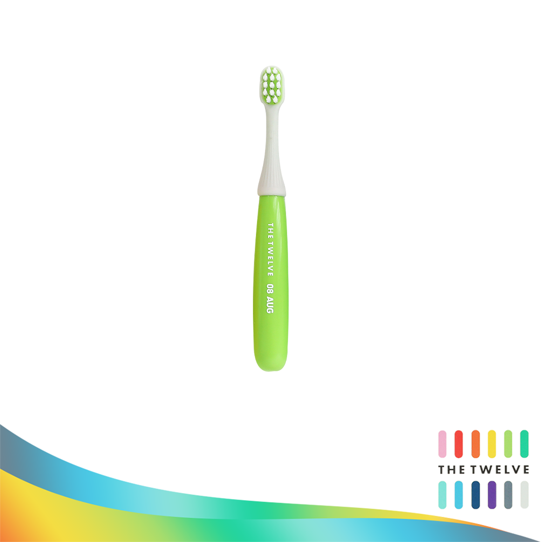 The Twelve Toddler Toothbrush in Vivid Color 1 piece (1-3 years old)