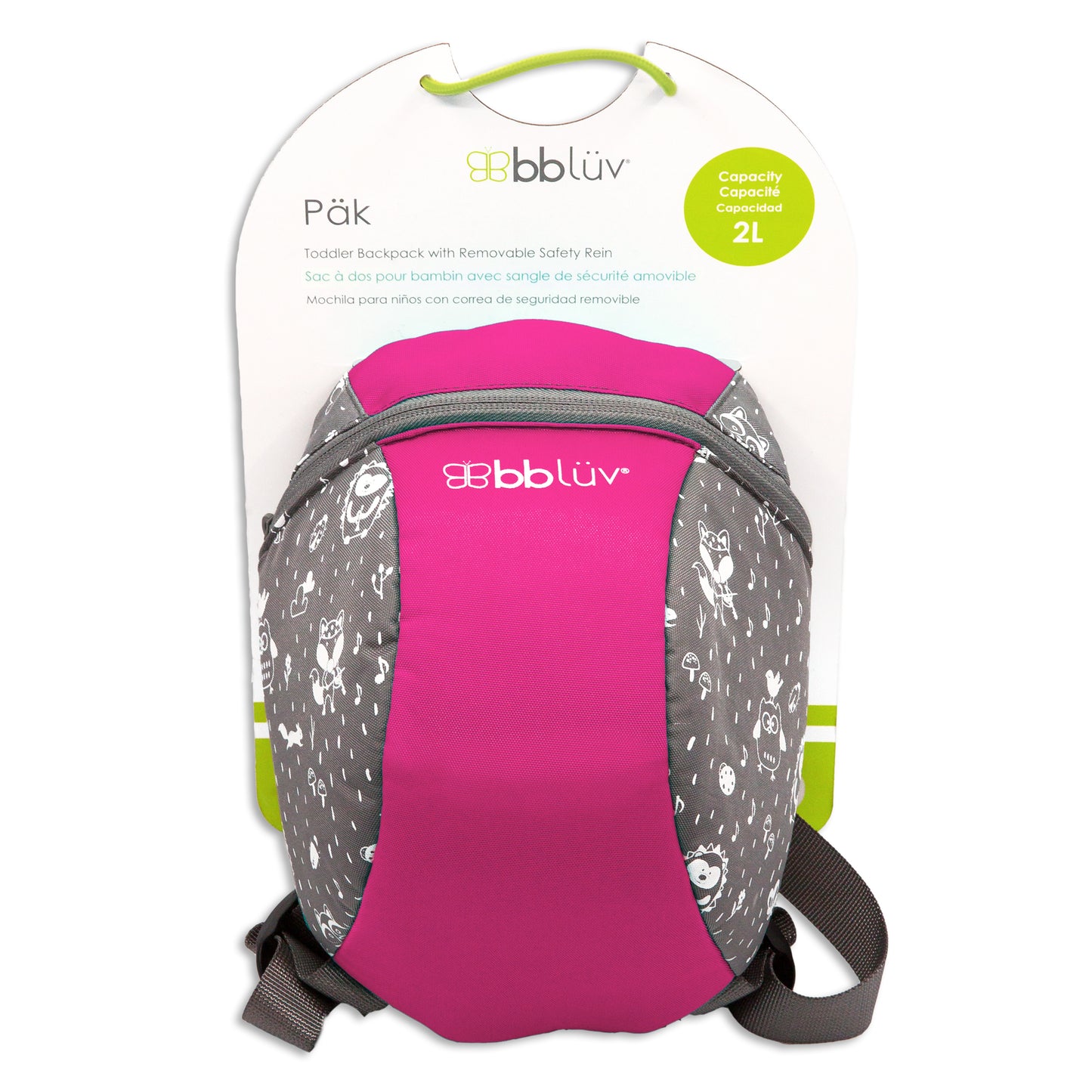 bblüv - Päk: Toddler Mini Backpack With Safety Reins