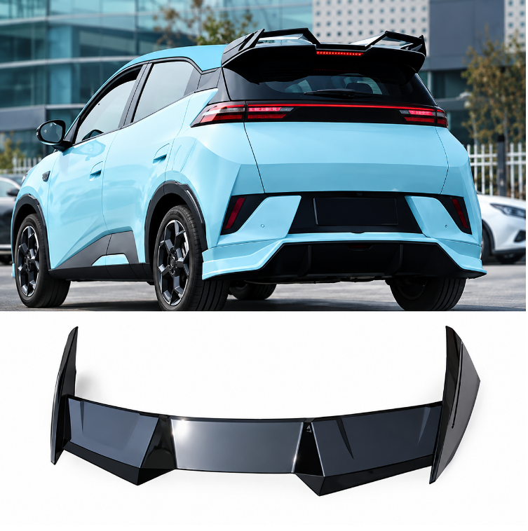 BYD Seagull Rear Roof Trunk Lid Car Spoiler Glossy Black