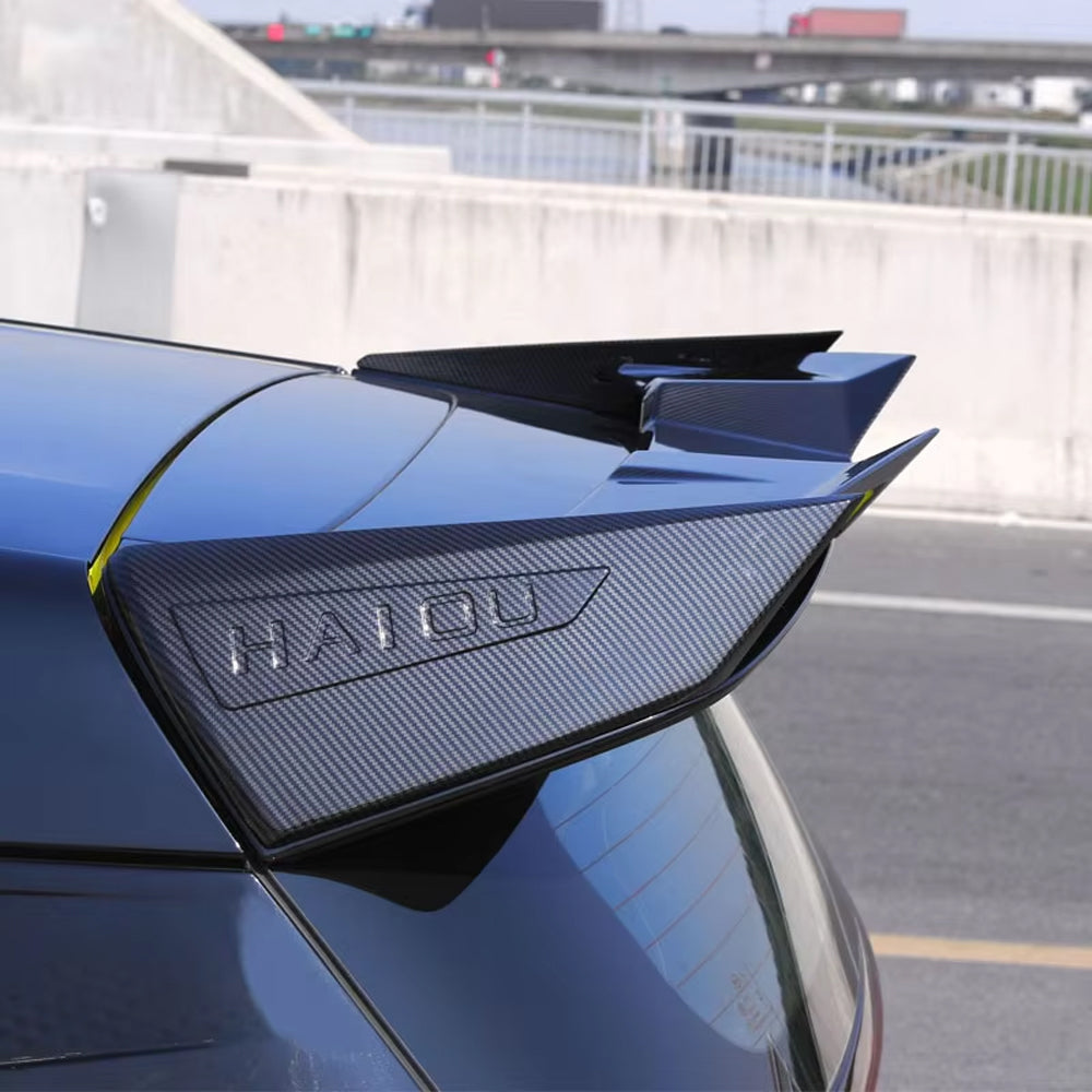 BYD Seagull Car Top Roof Carbon Fiber Spoiler (Black)