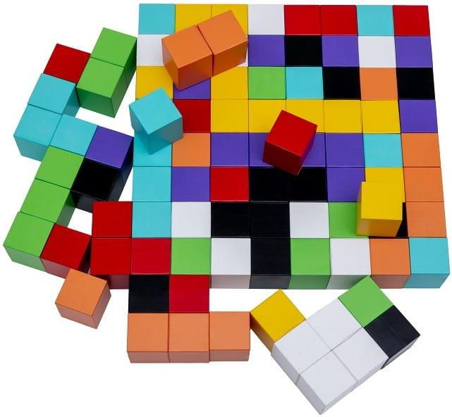 Magnetic Building Blocks Educational Puzzle Toy Color Cubes