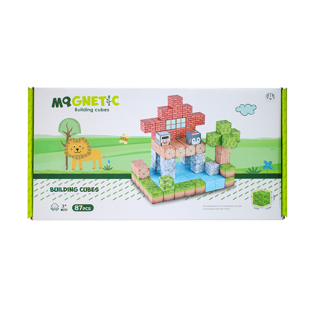 Magnetic Building Blocks Educational Puzzle Toy Animal/Dino Theme