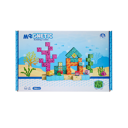 Magnetic Building Blocks Educational Puzzle Toy Underwater Theme