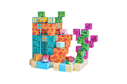 Magnetic Building Blocks Educational Puzzle Toy Underwater Theme