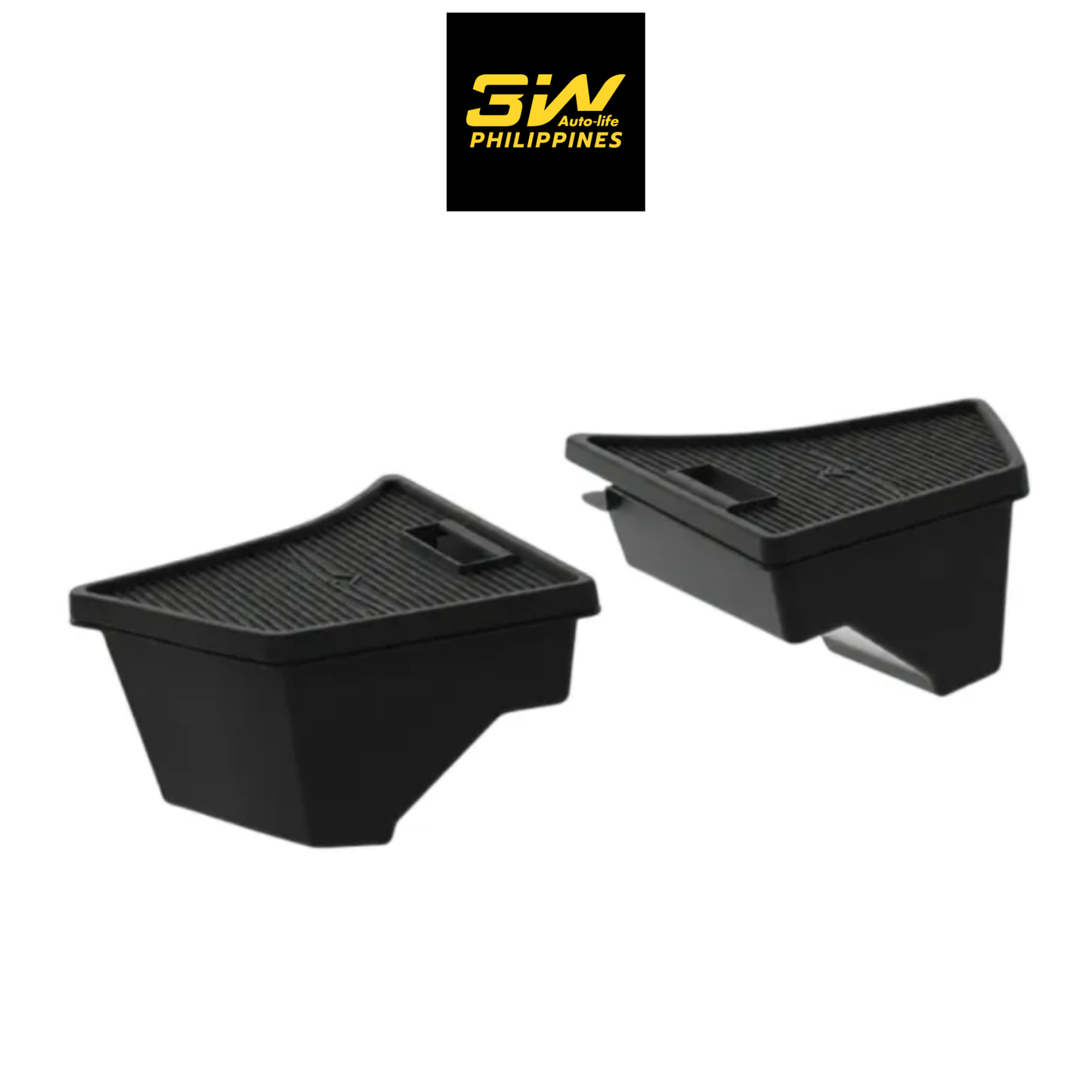 3W TESLA 2024-2026 Model 3 Highland TPE Rear Trunk Storage Box - 1 SET (2PCS)